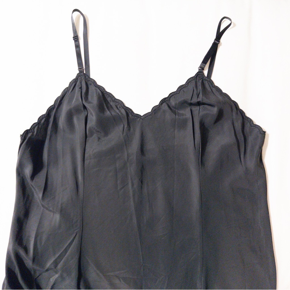 Black Vintage Slip Dress - Picture 3 of 5